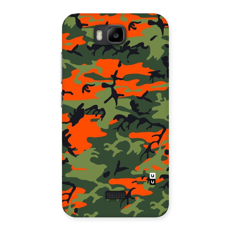 Army Pattern Back Case for Honor Bee