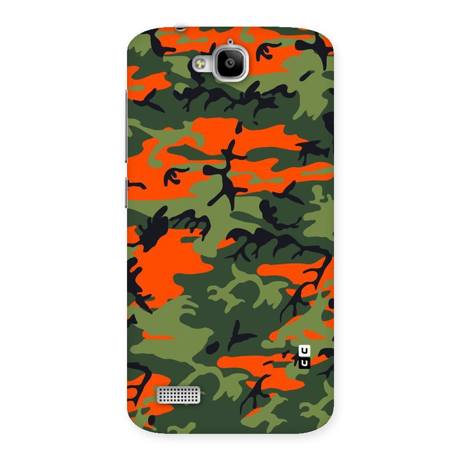 Army Pattern Back Case for Honor Holly