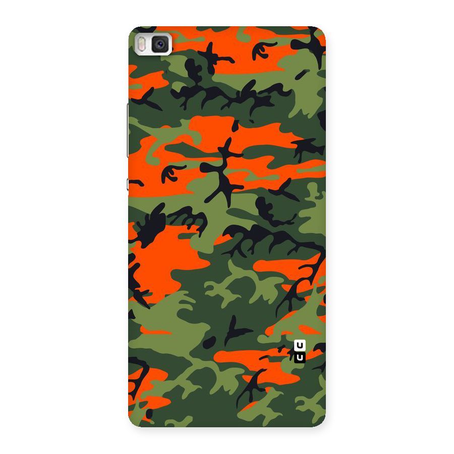 Army Pattern Back Case for Huawei P8