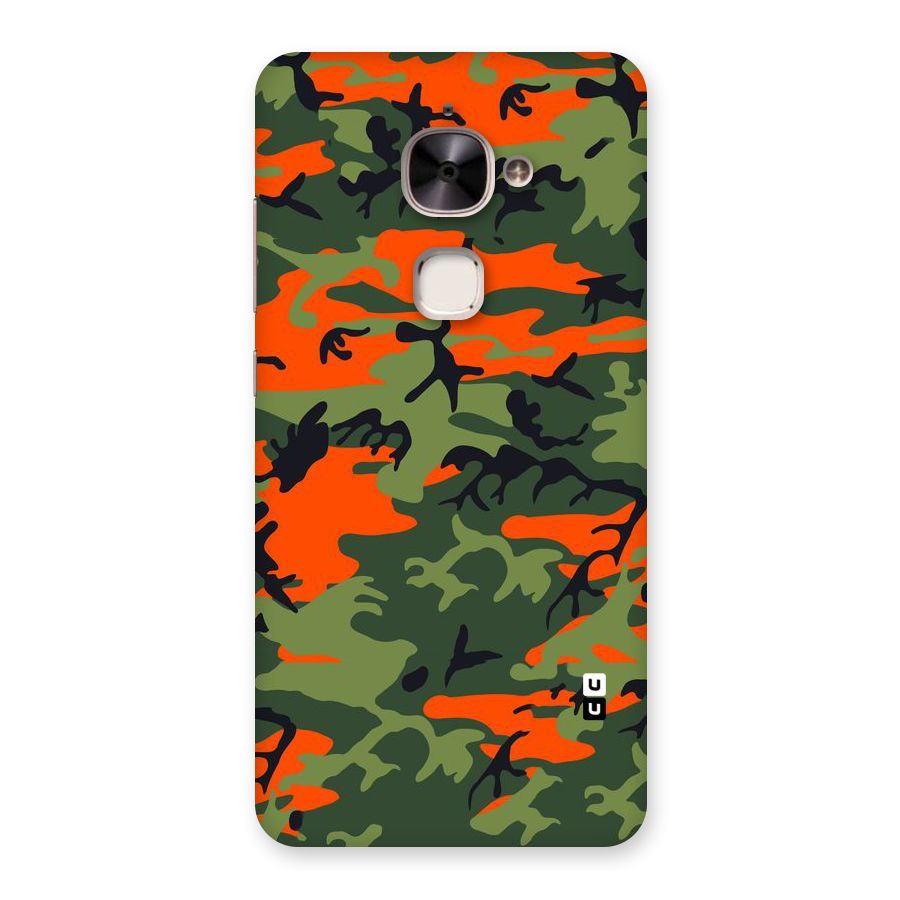 Army Pattern Back Case for Le 2