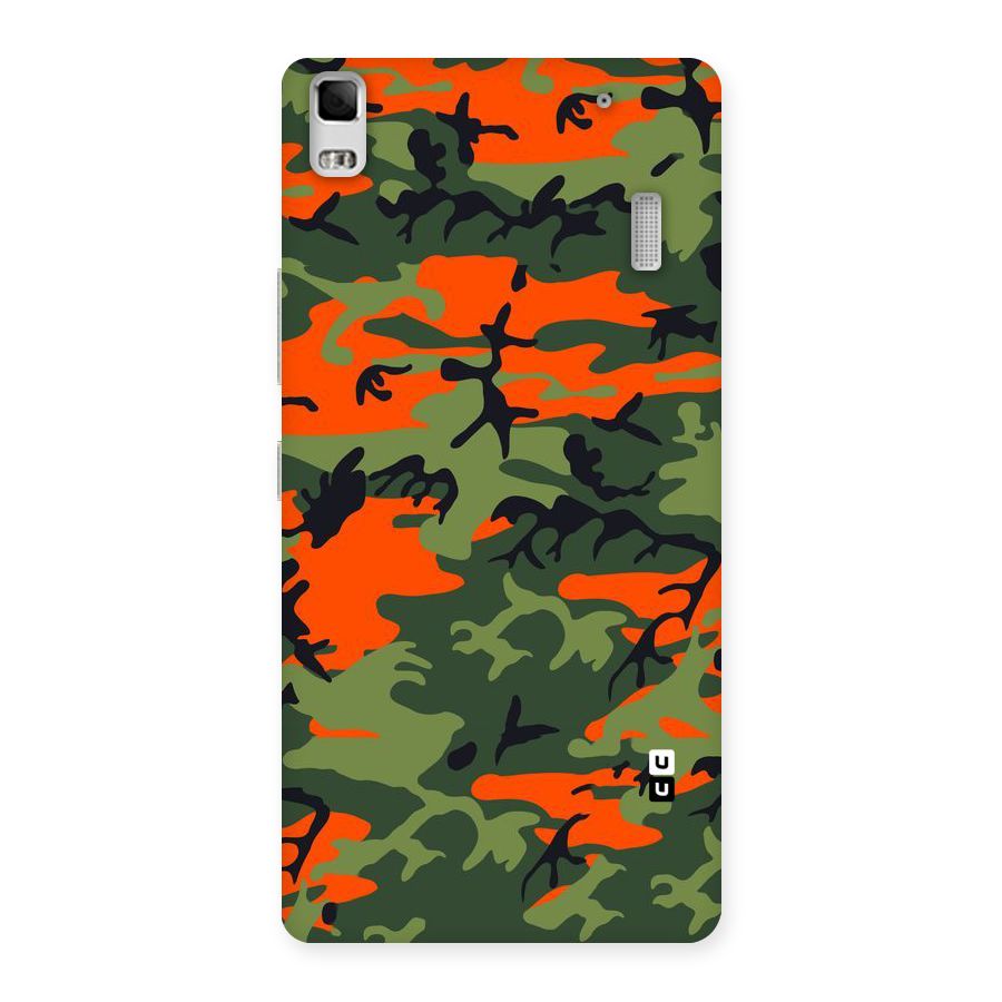 Army Pattern Back Case for Lenovo K3 Note