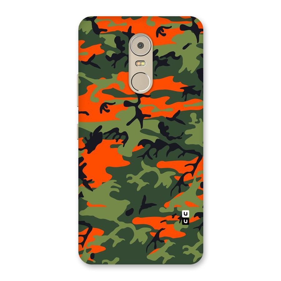 Army Pattern Back Case for Lenovo K6 Note