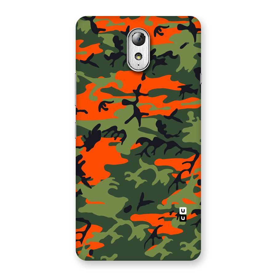 Army Pattern Back Case for Lenovo Vibe P1M