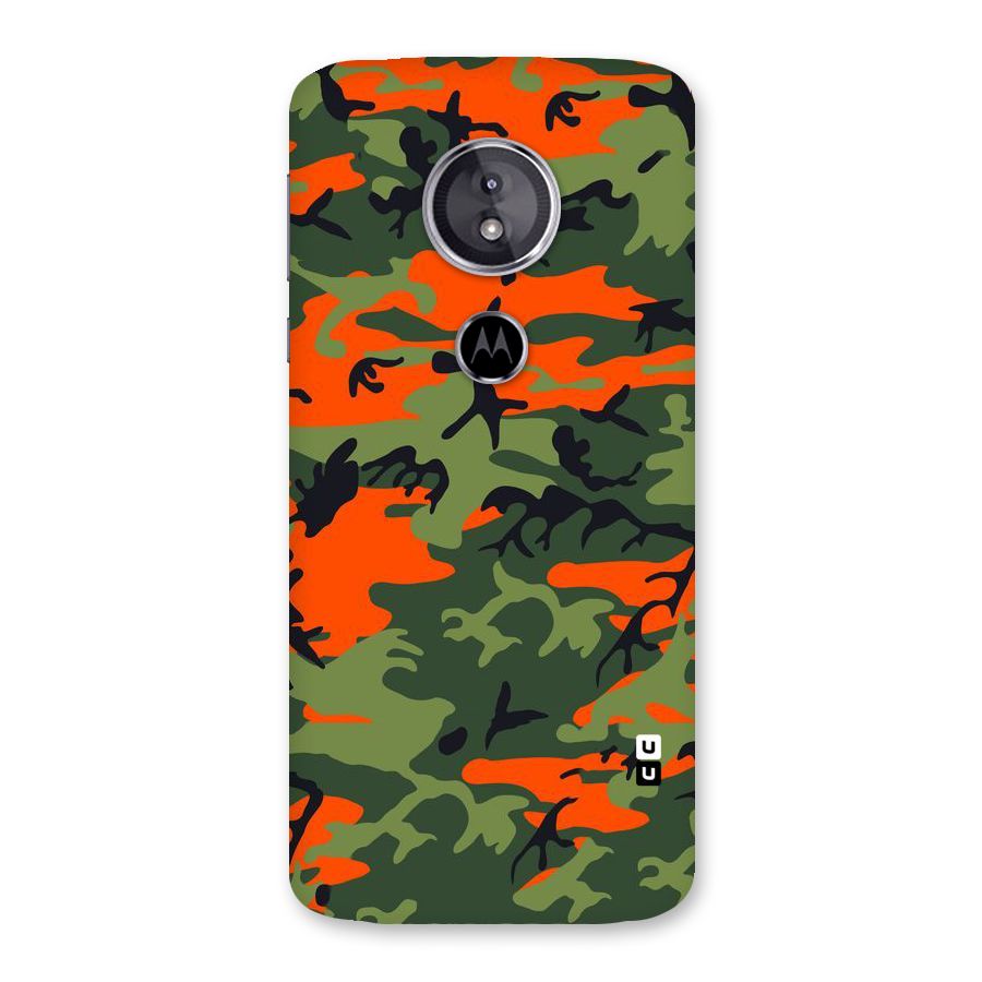 Army Pattern Back Case for Moto E5