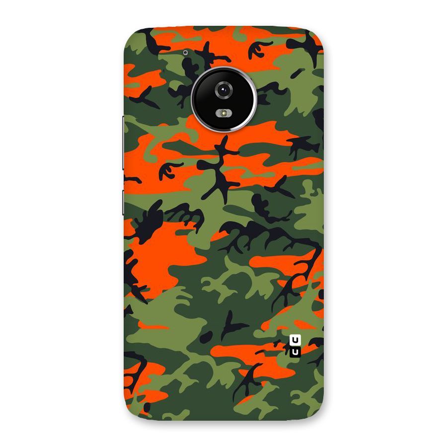 Army Pattern Back Case for Moto G5
