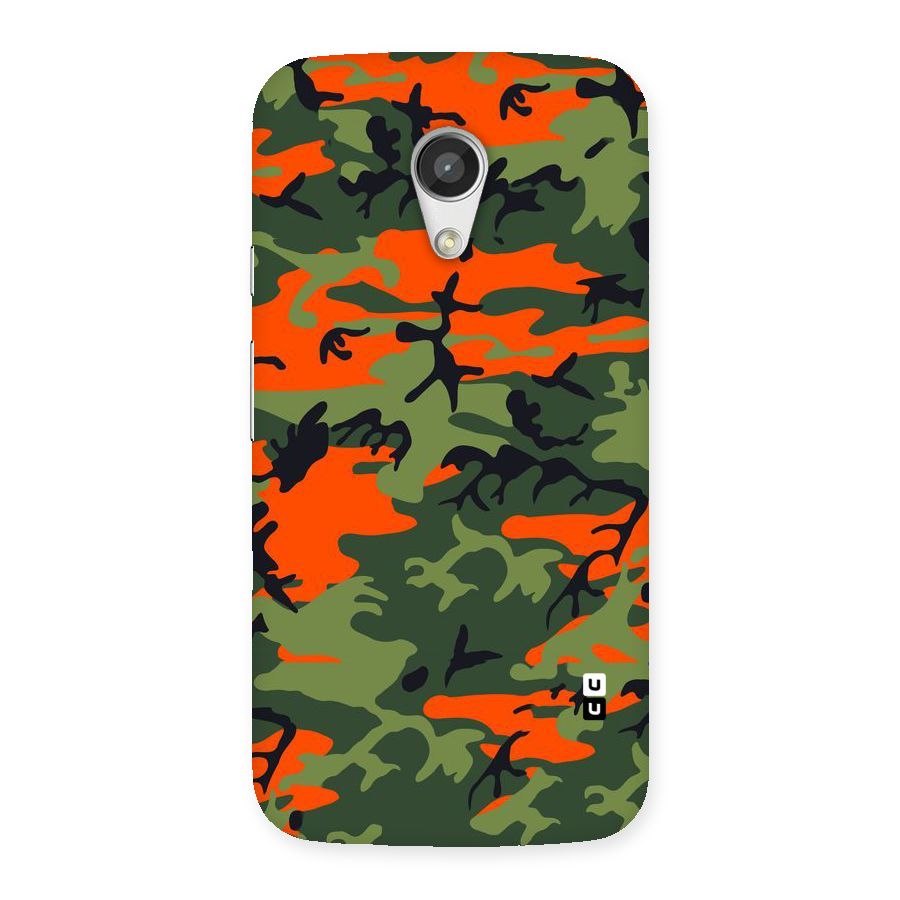 Army Pattern Back Case for Moto G 2nd Gen