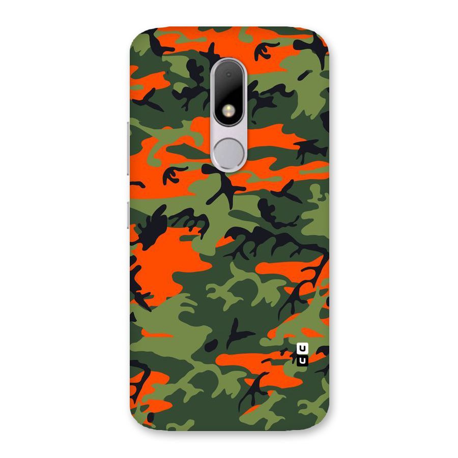 Army Pattern Back Case for Moto M