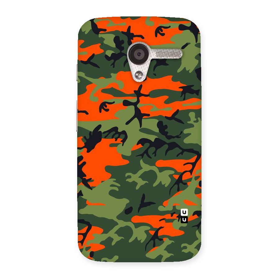 Army Pattern Back Case for Moto X