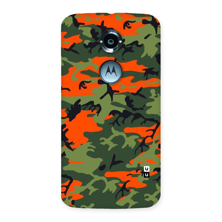 Army Pattern Back Case for Moto X 2nd Gen