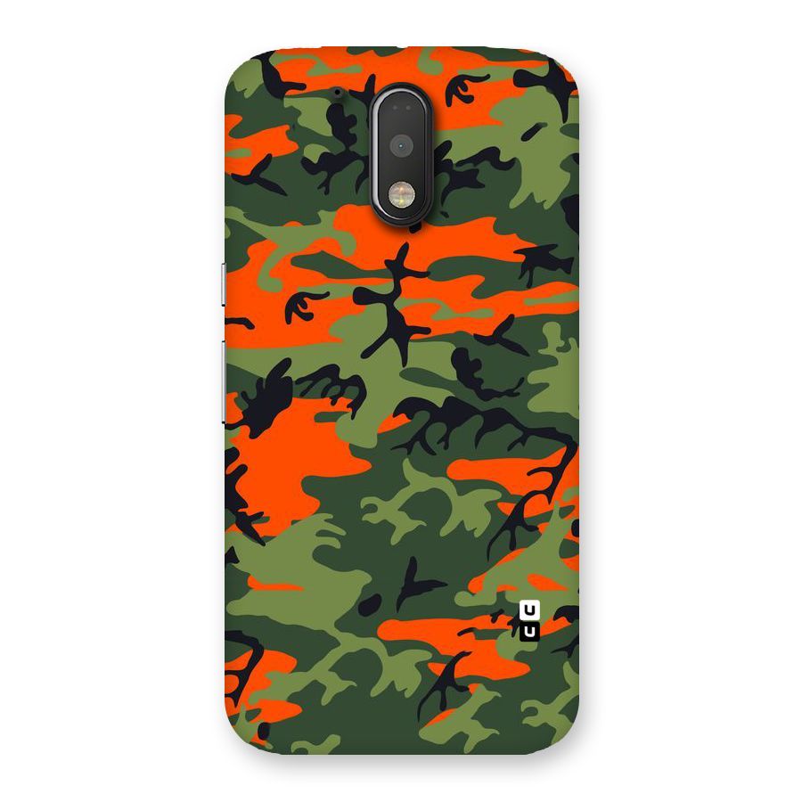 Army Pattern Back Case for Motorola Moto G4 Plus
