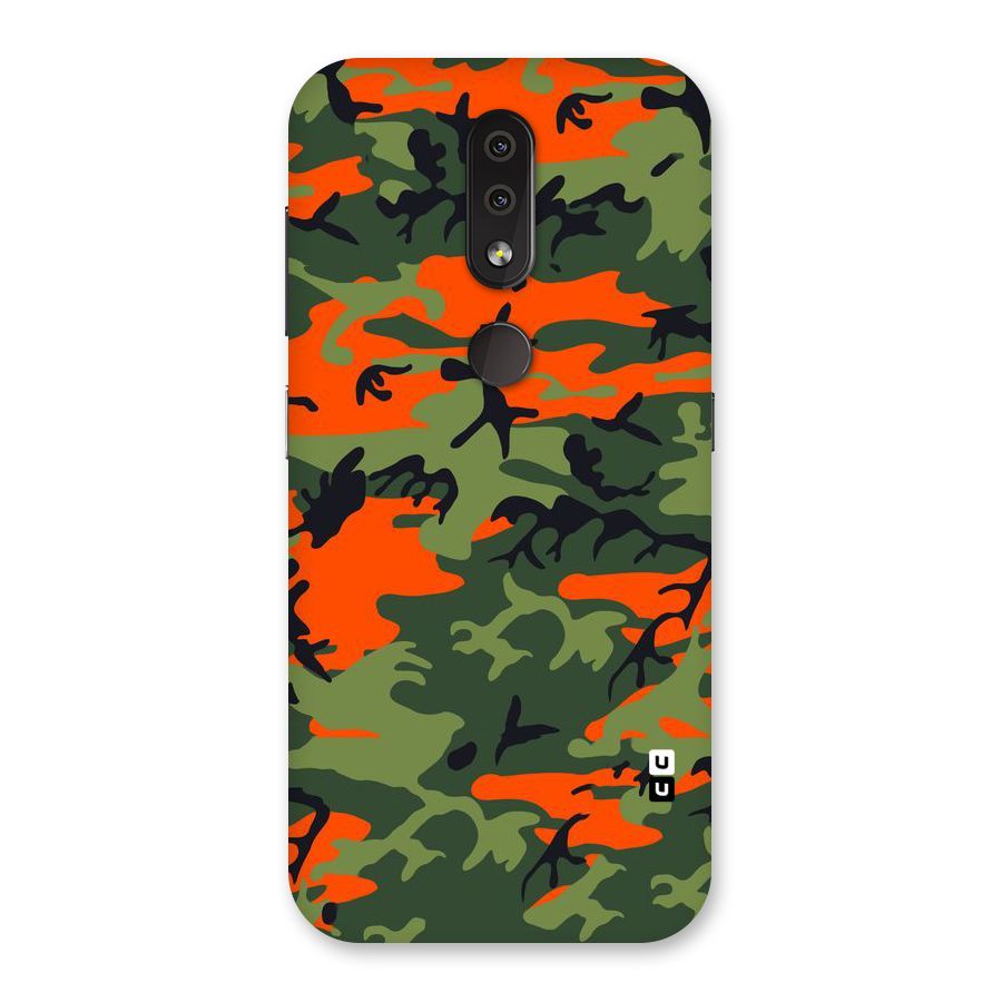 Army Pattern Back Case for Nokia 4.2