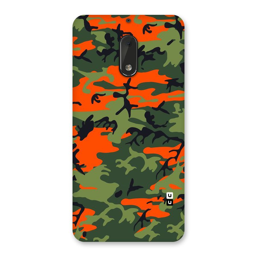 Army Pattern Back Case for Nokia 6