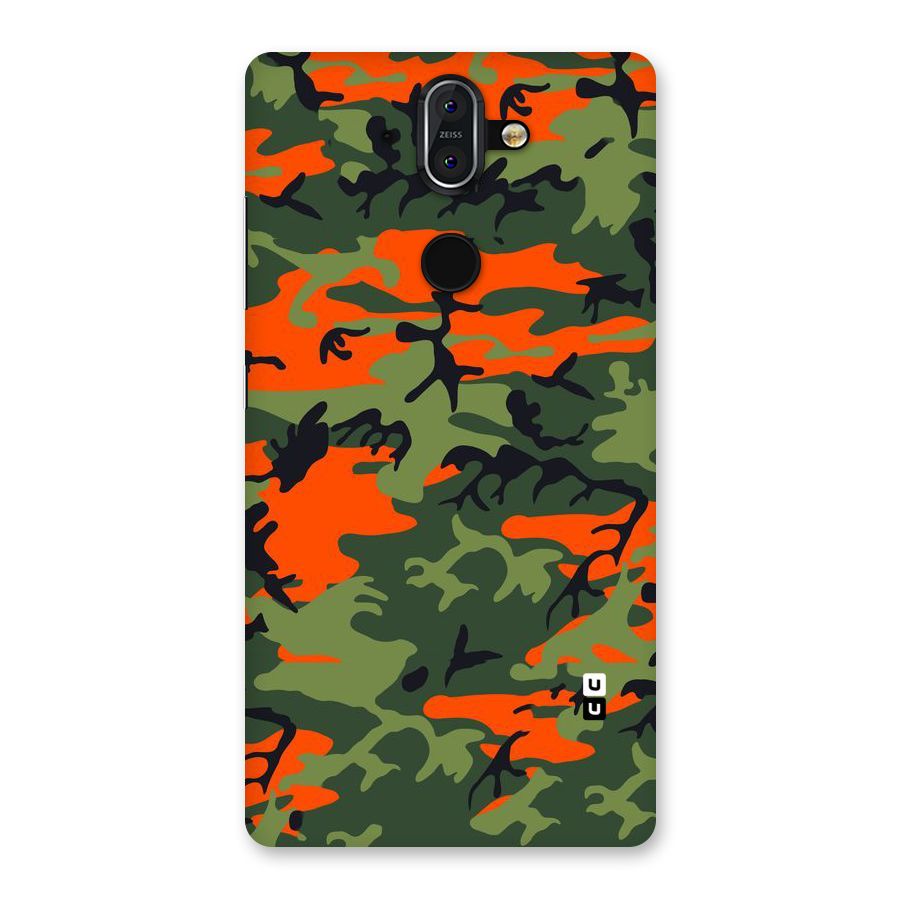 Army Pattern Back Case for Nokia 8 Sirocco