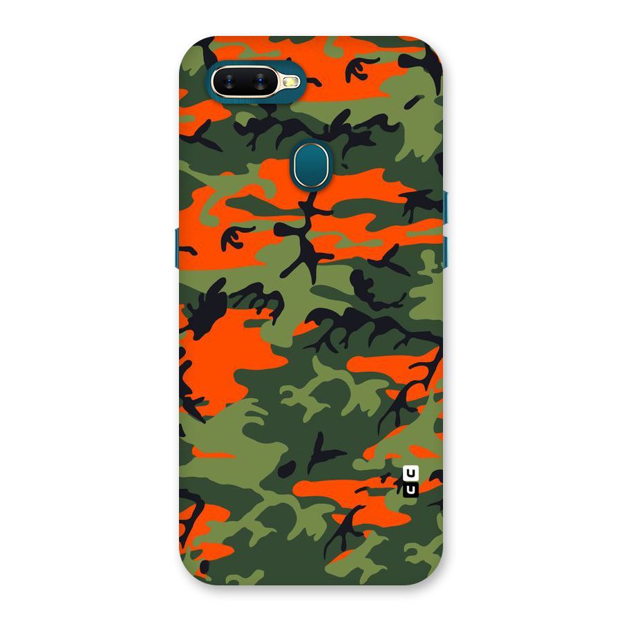 Army Pattern Back Case for Oppo A11k