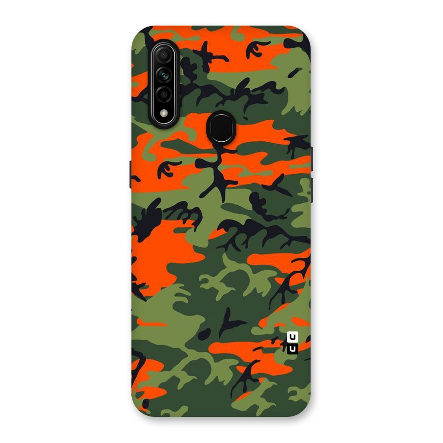 Army Pattern Back Case for Oppo A31