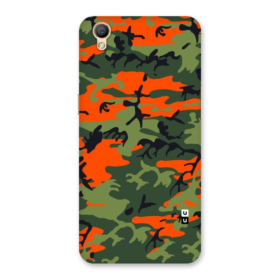 Army Pattern Back Case for Oppo A37