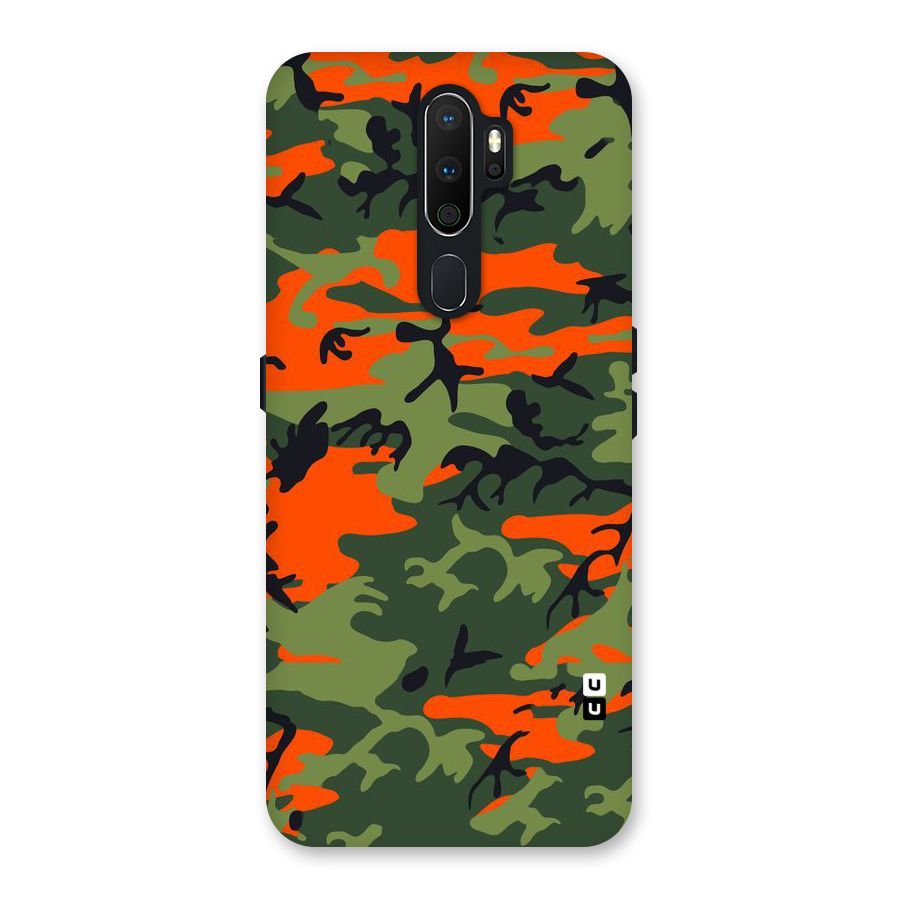 Army Pattern Back Case for Oppo A5 (2020)