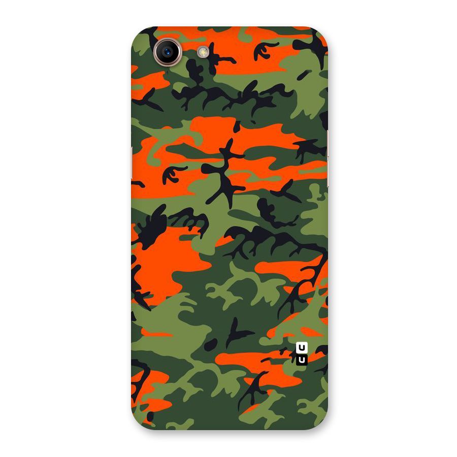 Army Pattern Back Case for Oppo A83 (2018)