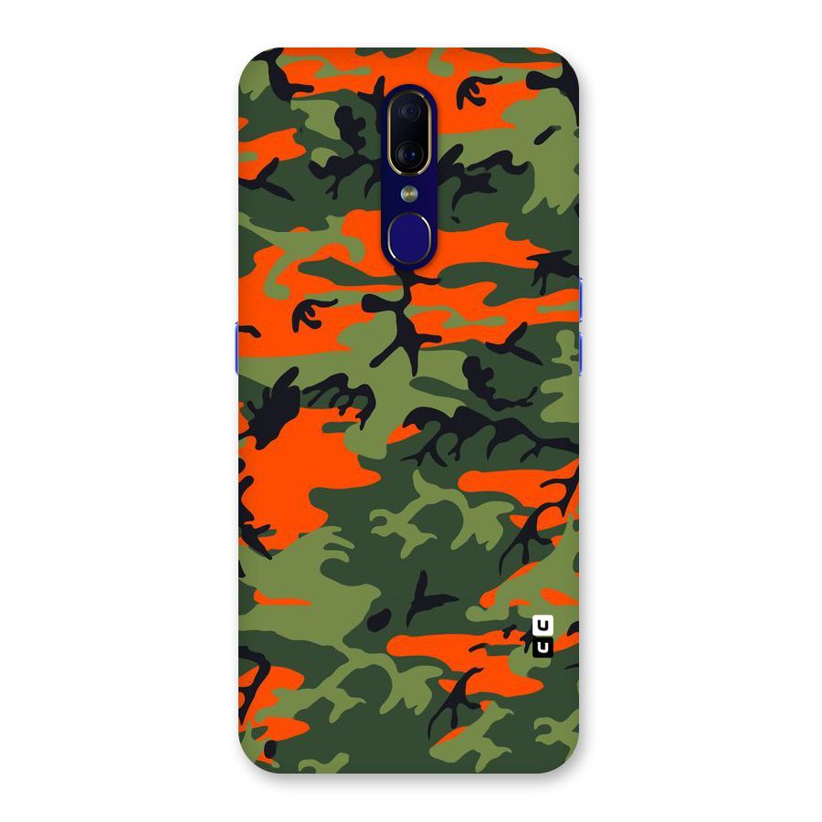 Army Pattern Back Case for Oppo A9