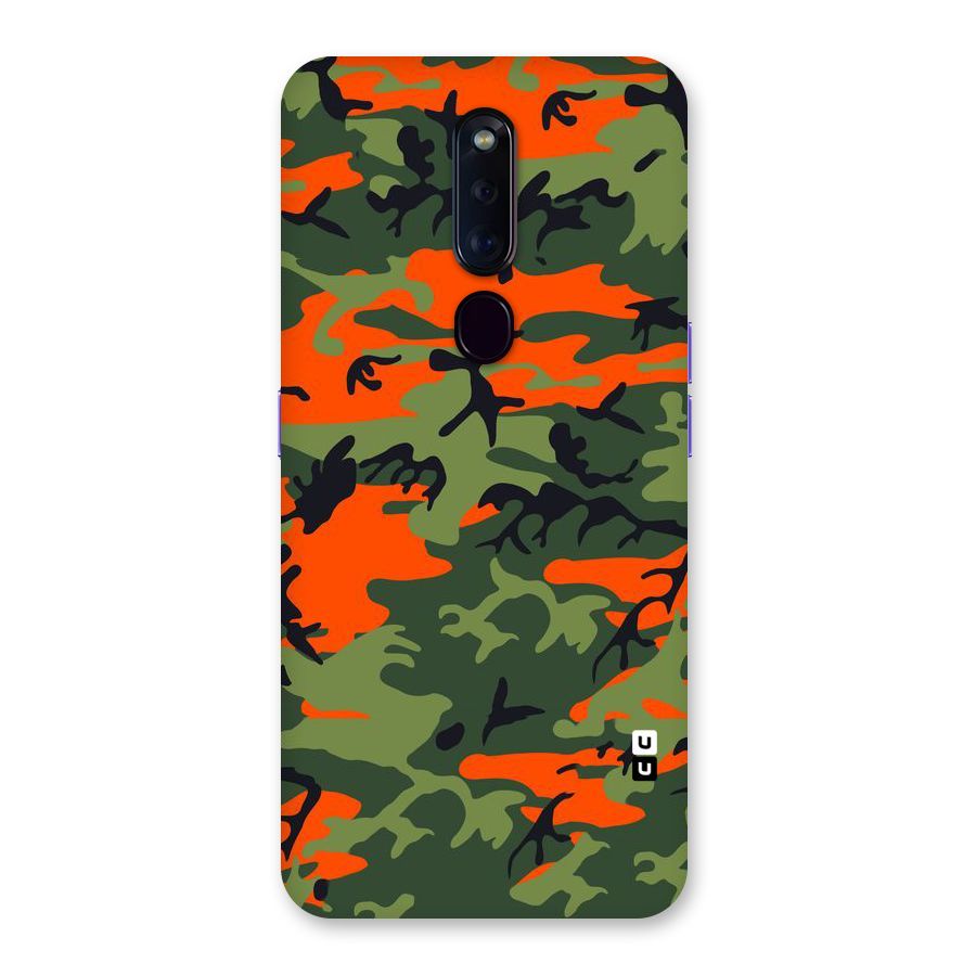 Army Pattern Back Case for Oppo F11 Pro