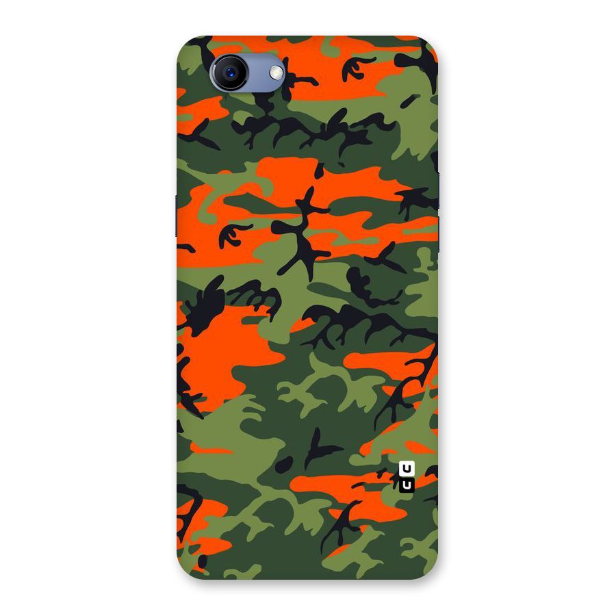 Army Pattern Back Case for Oppo Realme 1