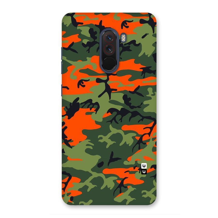 Army Pattern Back Case for Poco F1
