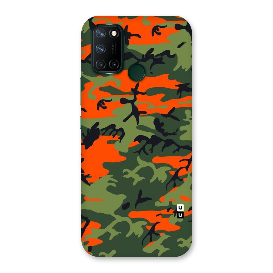 Army Pattern Back Case for Realme 7i