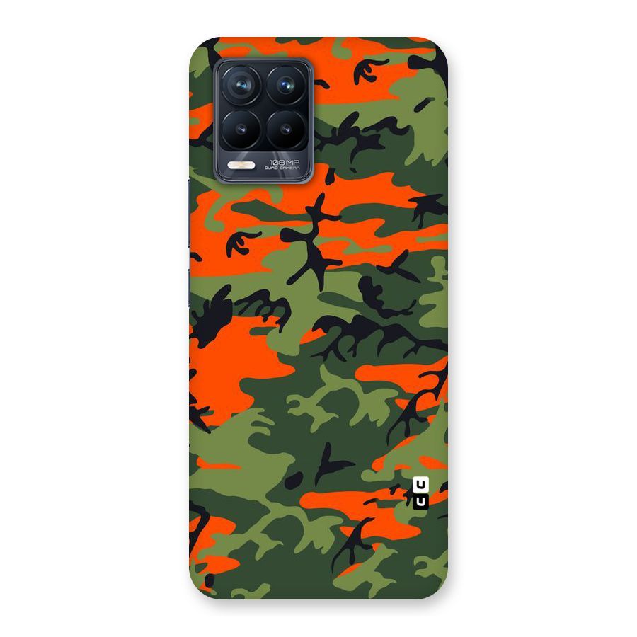 Army Pattern Back Case for Realme 8 Pro