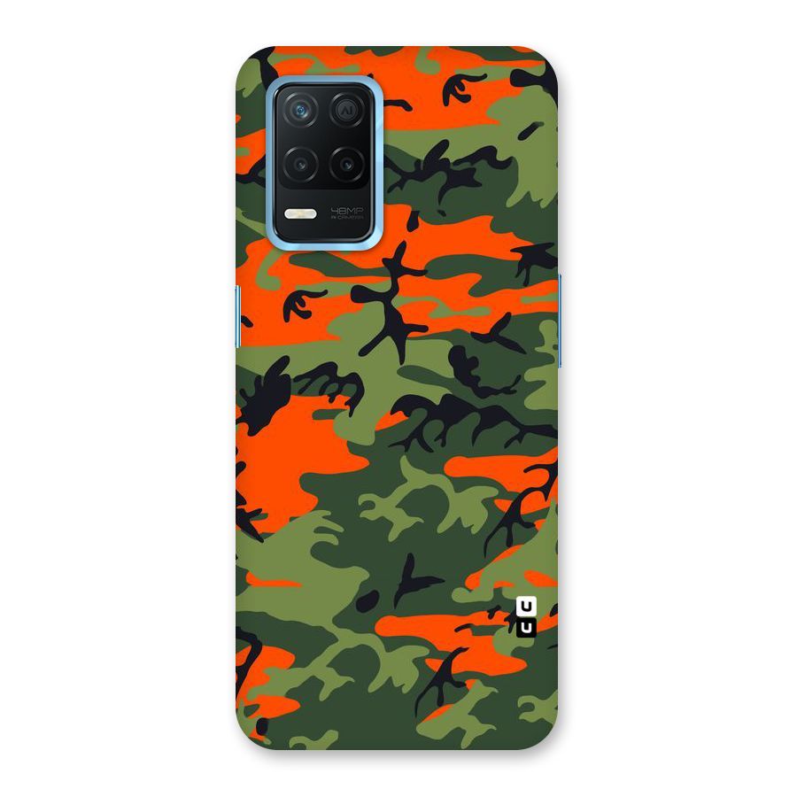 Army Pattern Back Case for Realme 8s 5G