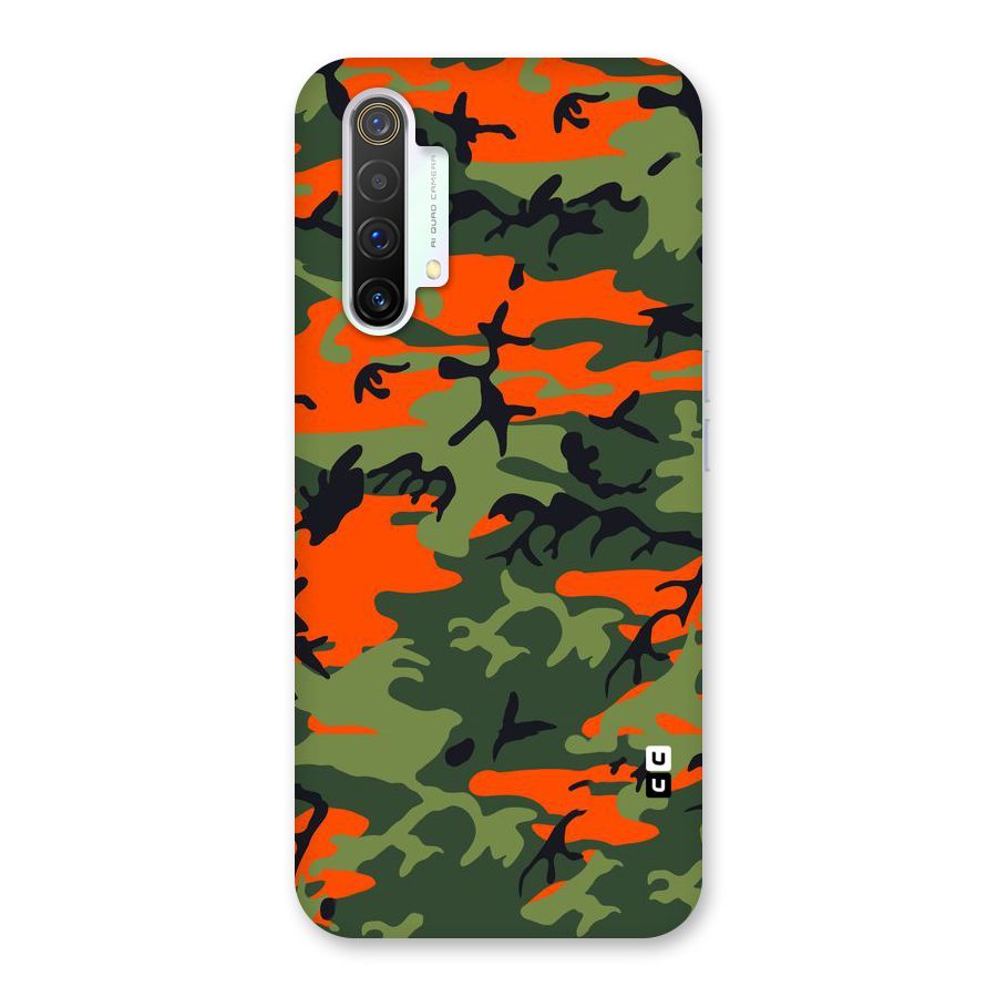 Army Pattern Back Case for Realme X3