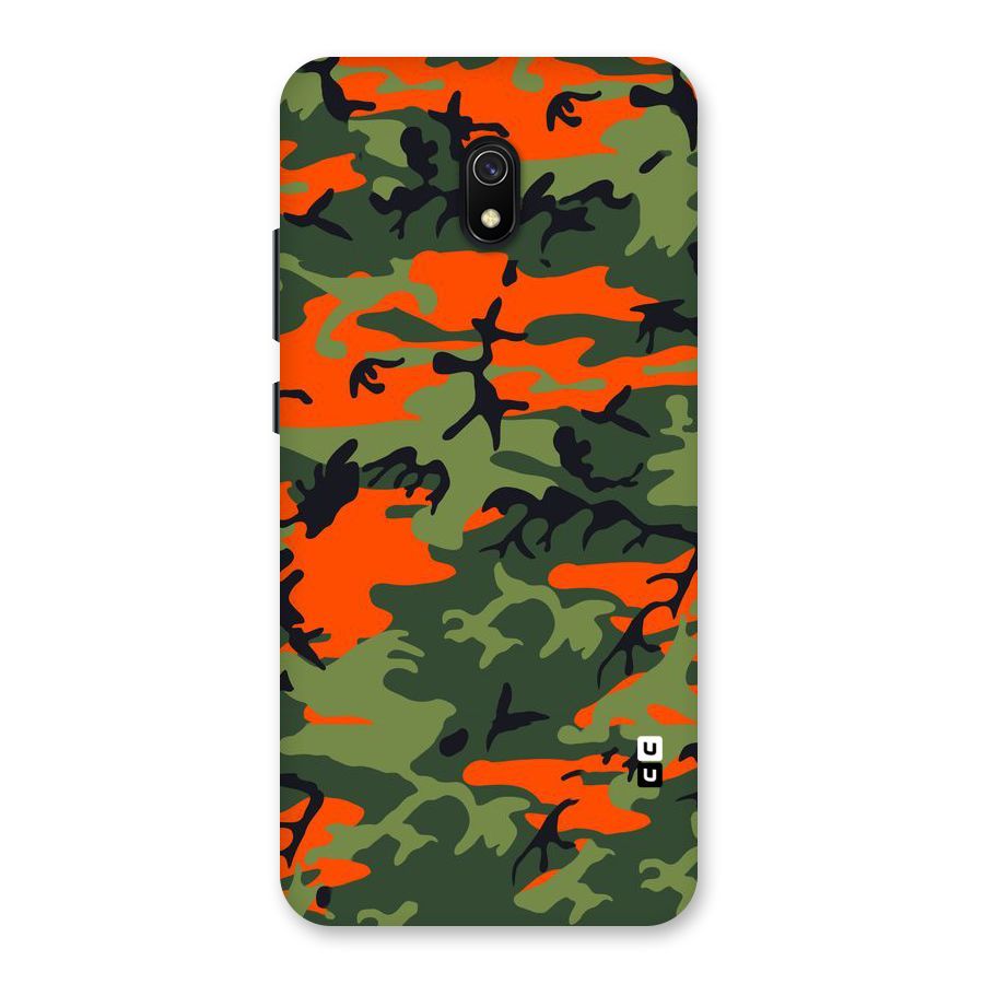 Army Pattern Back Case for Redmi 8A