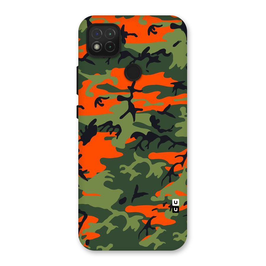 Army Pattern Back Case for Redmi 9