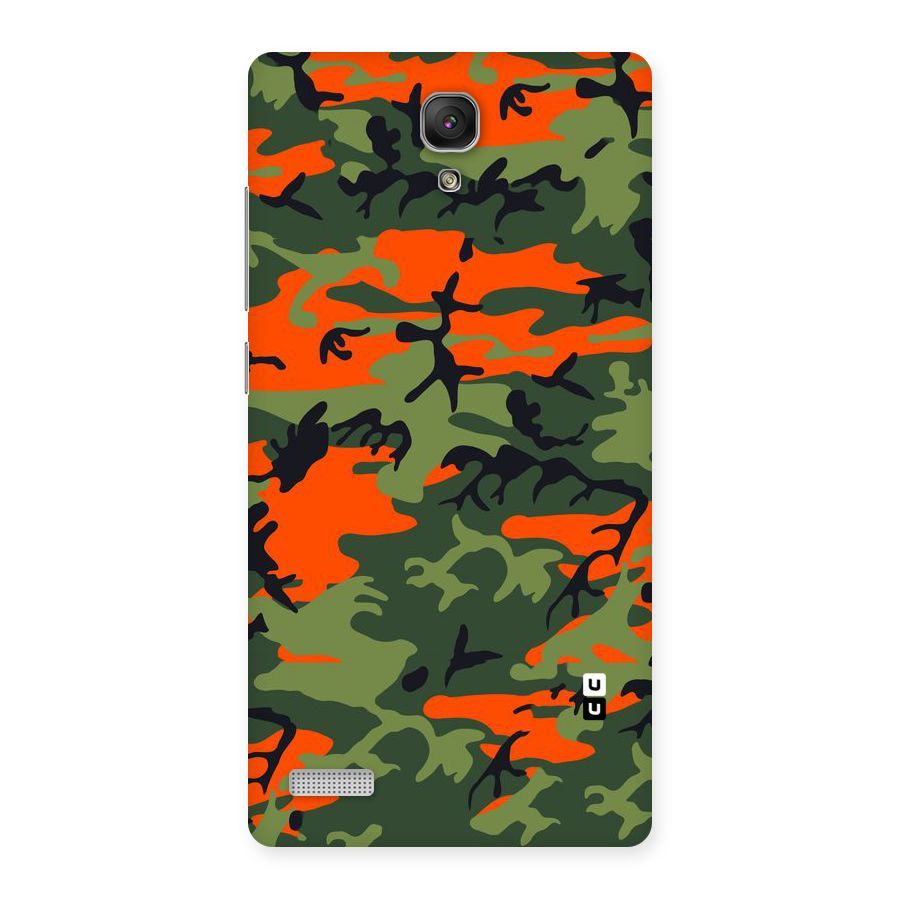 Army Pattern Back Case for Redmi Note