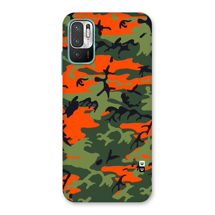 Army Pattern Back Case for Redmi Note 10T 5G