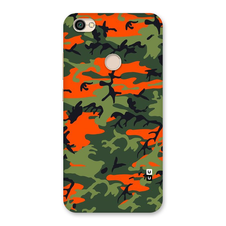 Army Pattern Back Case for Redmi Y1 2017