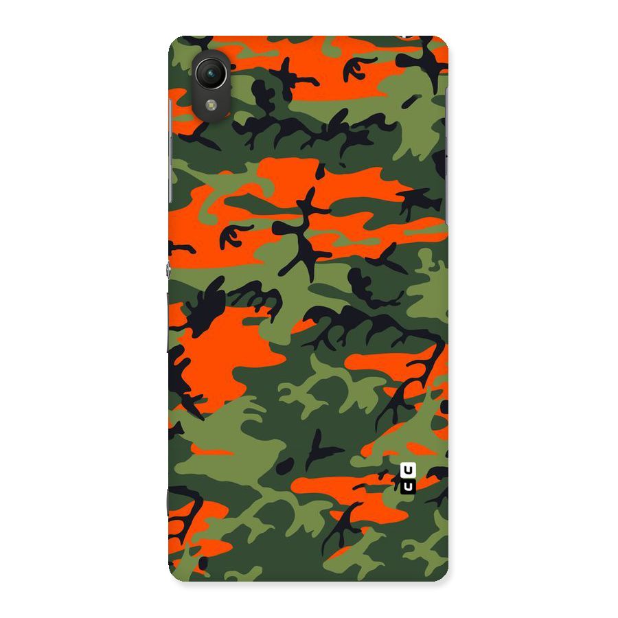 Army Pattern Back Case for Sony Xperia Z2