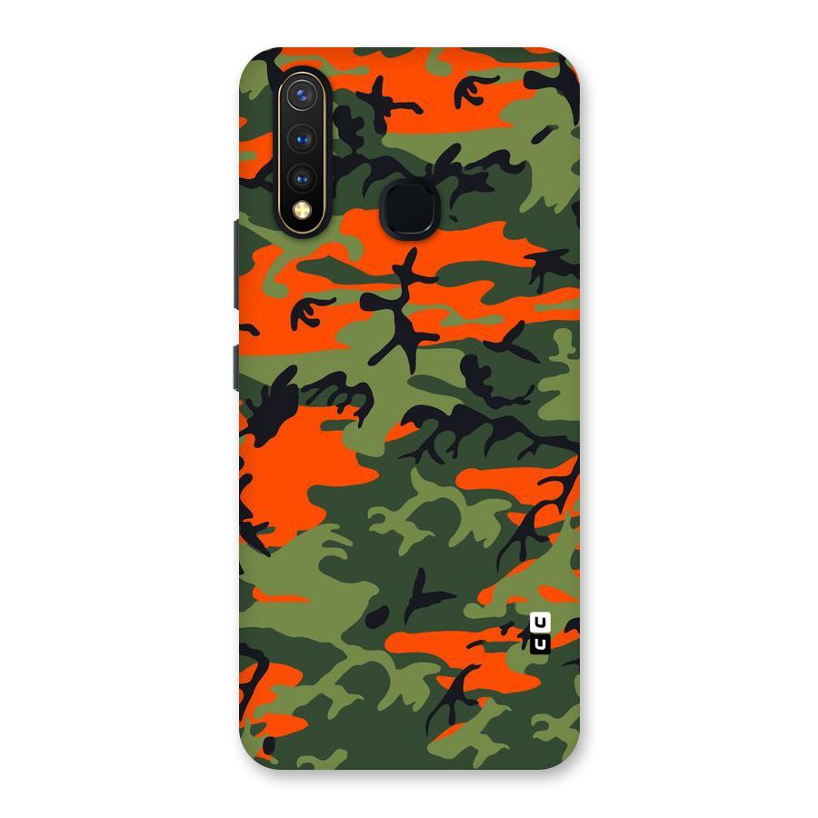 Army Pattern Back Case for Vivo U20