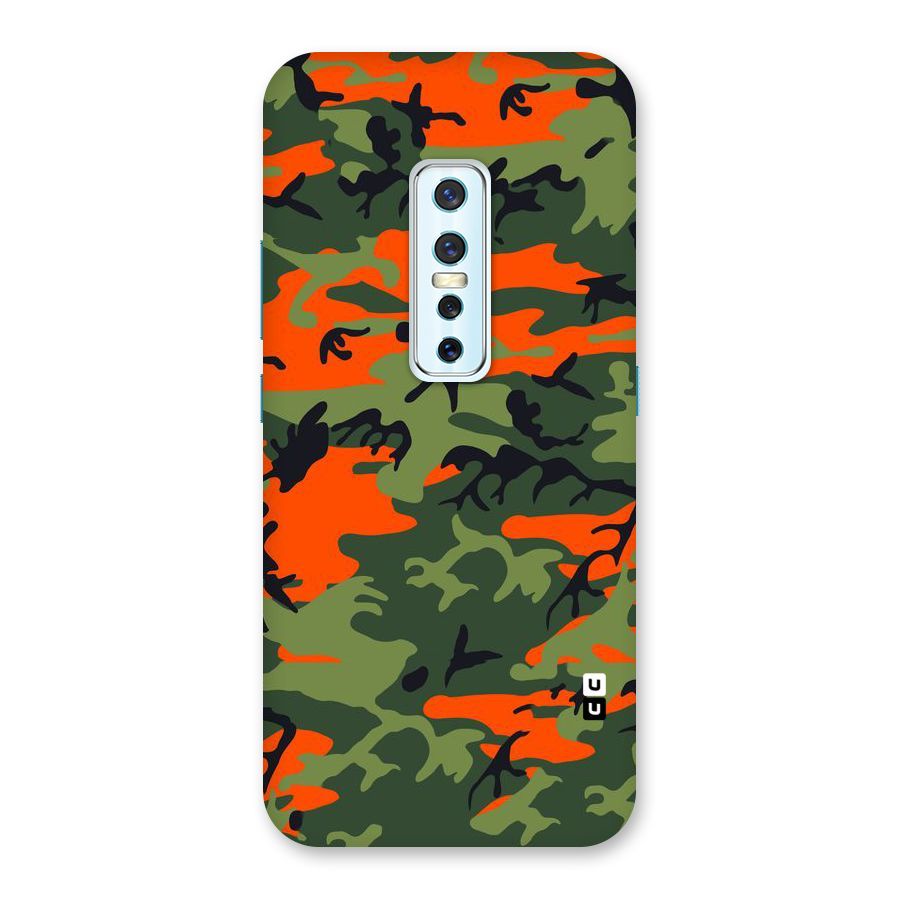 Army Pattern Back Case for Vivo V17 Pro
