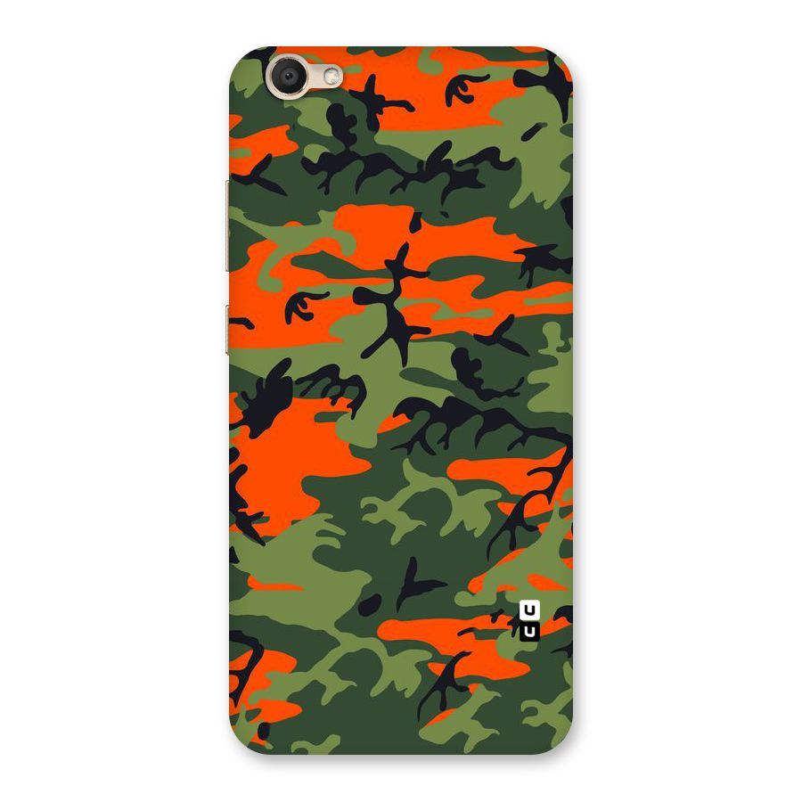 Army Pattern Back Case for Vivo V5
