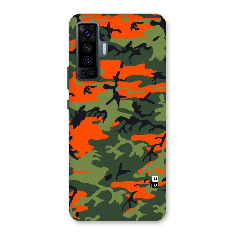 Army Pattern Back Case for Vivo X50