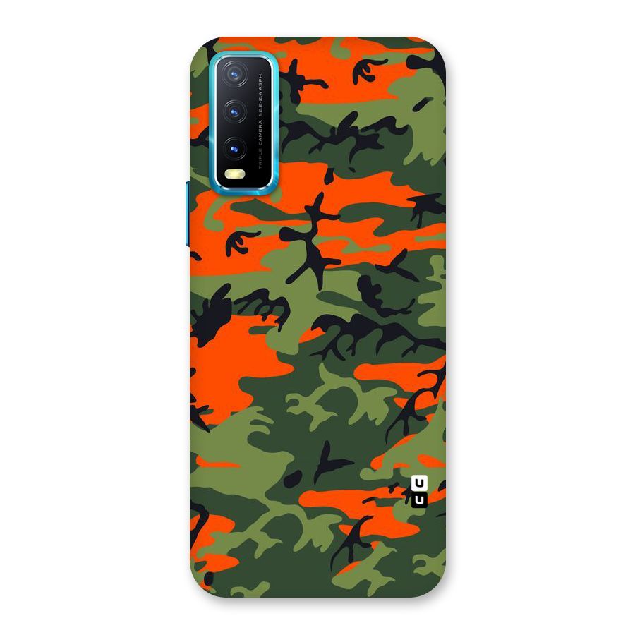Army Pattern Back Case for Vivo Y20G