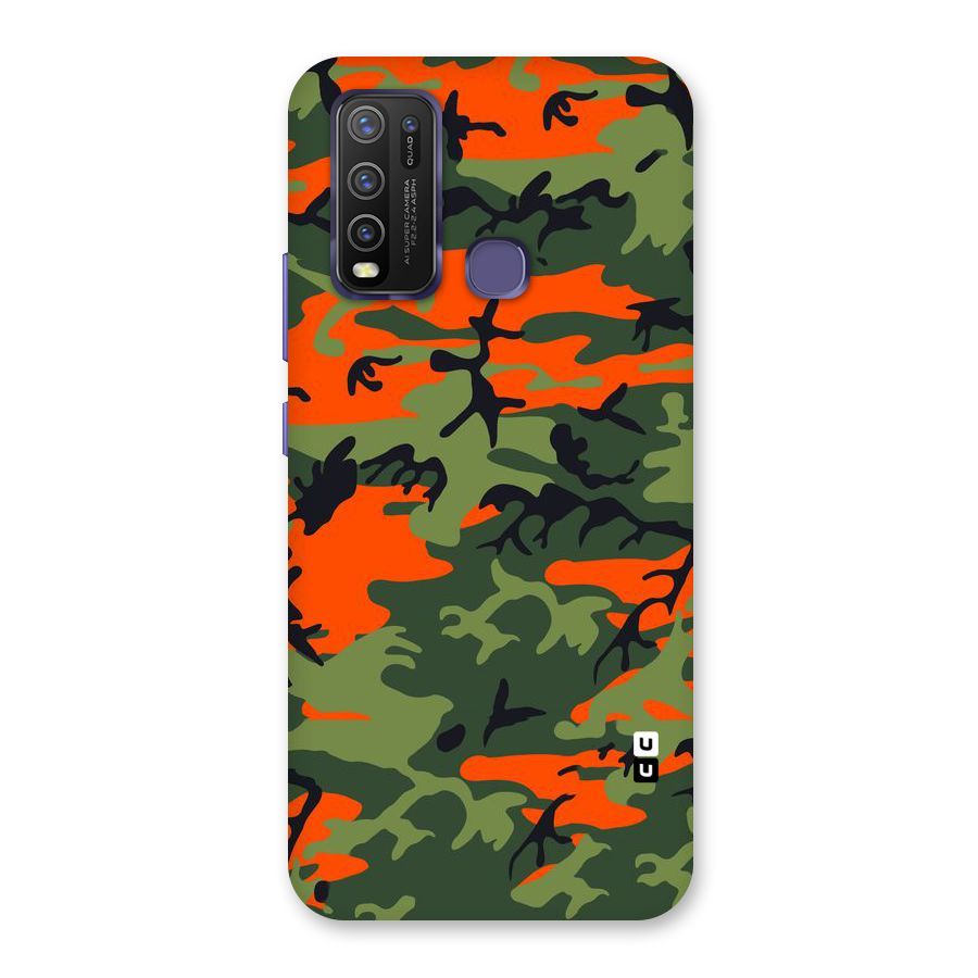 Army Pattern Back Case for Vivo Y30