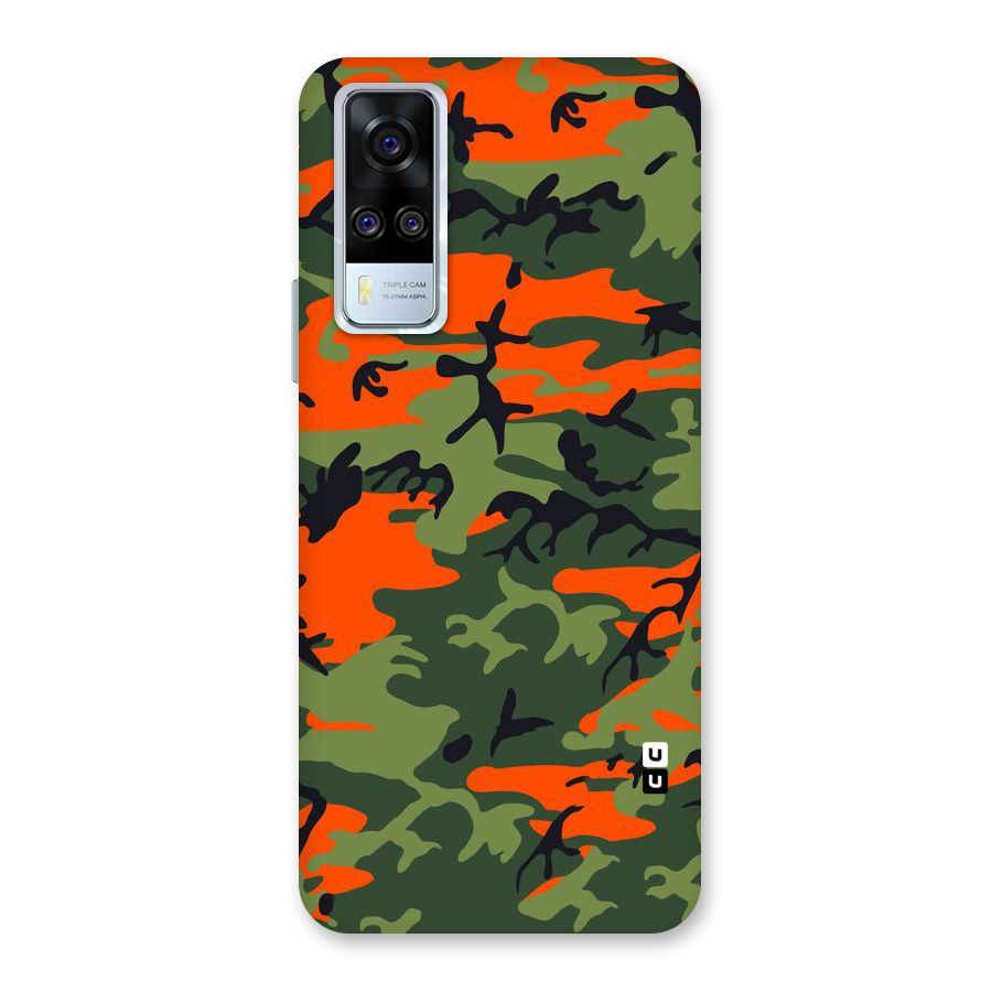 Army Pattern Back Case for Vivo Y31