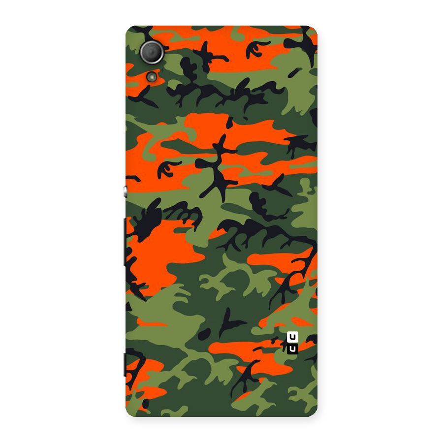 Army Pattern Back Case for Xperia Z3 Plus