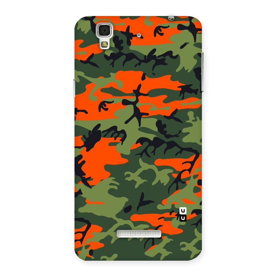 Army Pattern Back Case for Yu Yureka