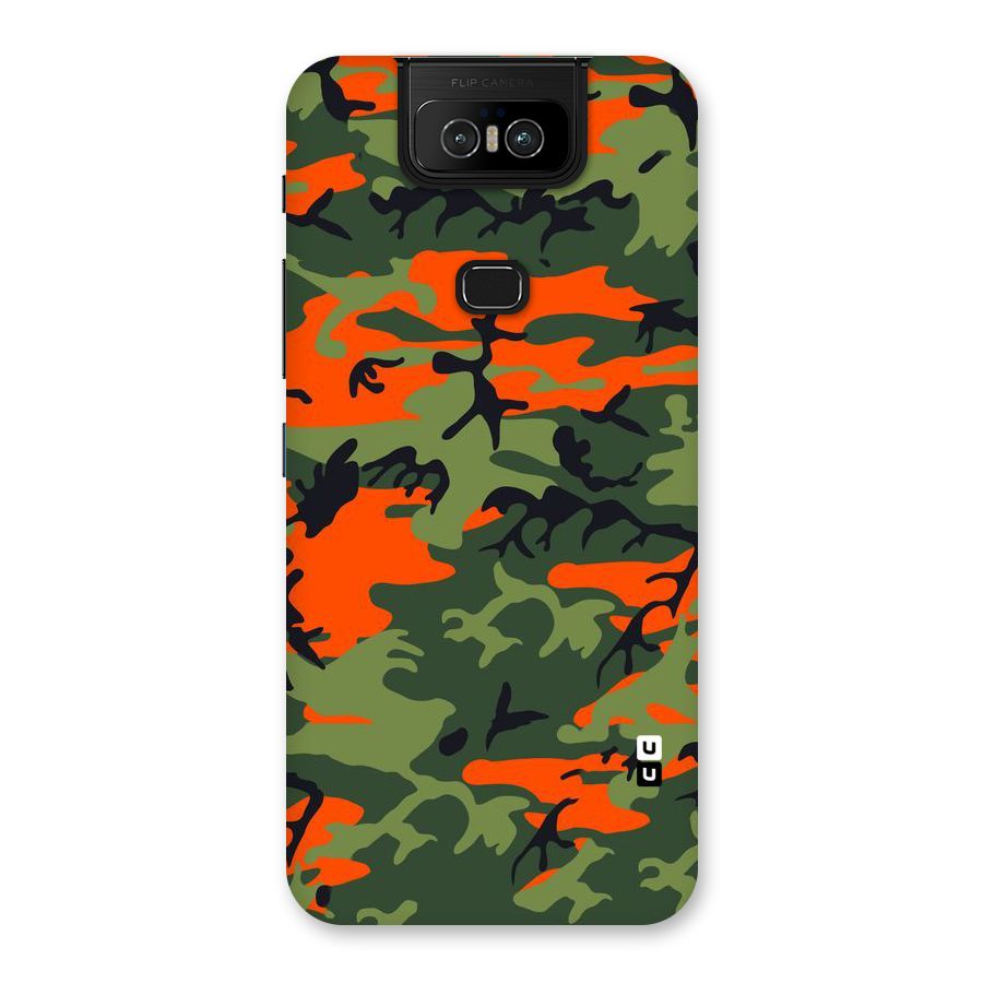 Army Pattern Back Case for Zenfone 6z