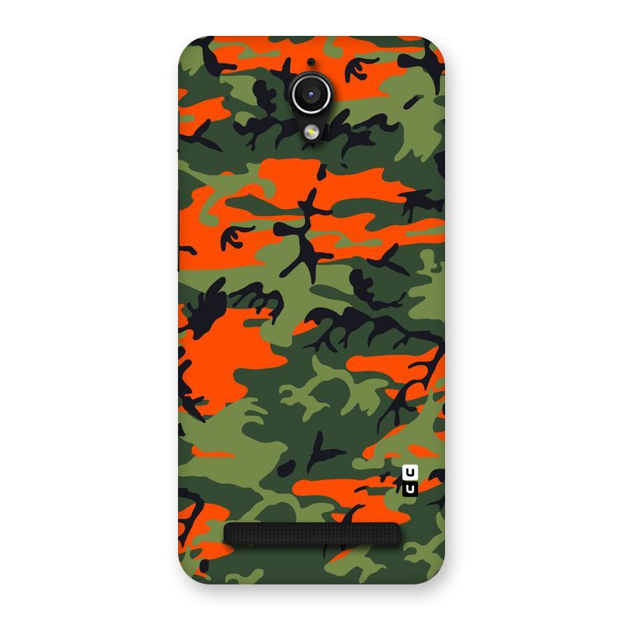 Army Pattern Back Case for Zenfone Go