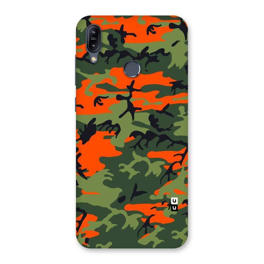 Army Pattern Back Case for Zenfone Max M2