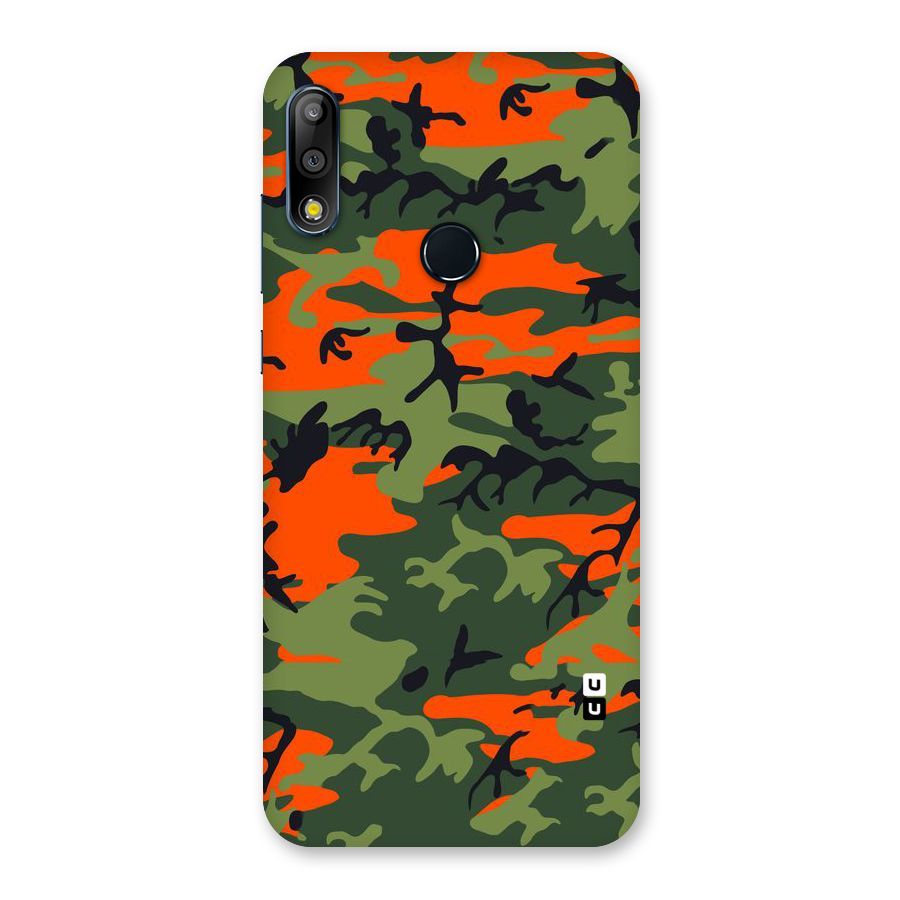 Army Pattern Back Case for Zenfone Max Pro M2