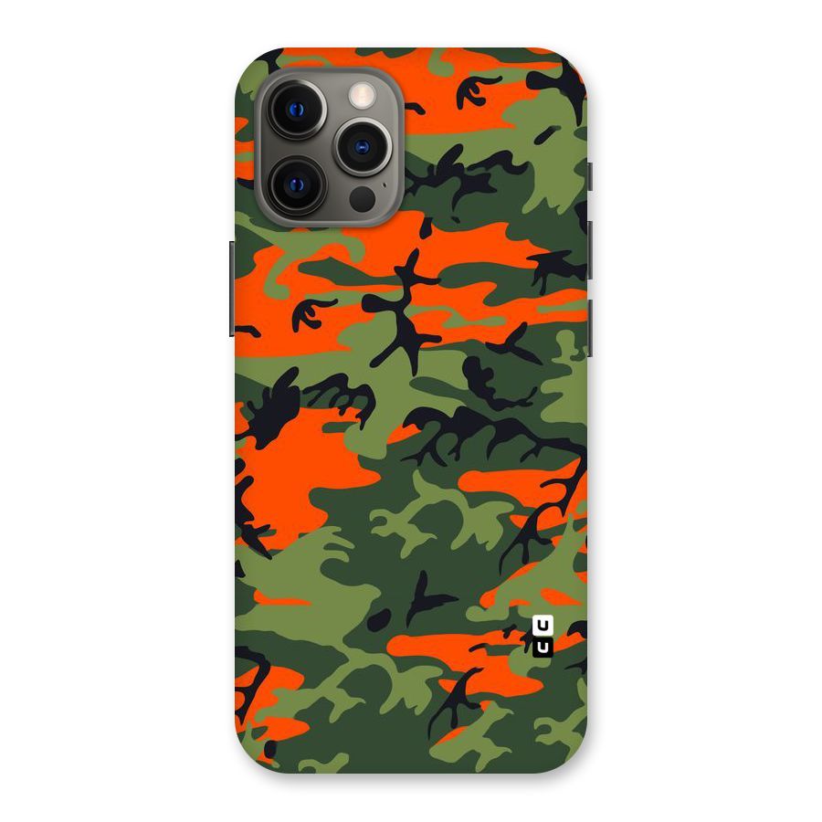 Army Pattern Back Case for iPhone 12 Pro Max